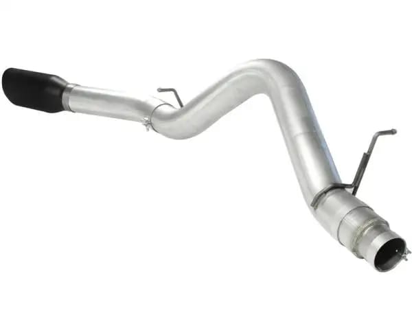 aFe Atlas Exhaust 5in DPF-Back Al Steel 11-13 GM Diesel Trucks V8-6.6L (td) LML (Blk Tip) thumbnail 4