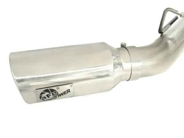 aFe MACHForce XP Exhaust Aluminized Dual Split DPF Back 11-15 GM Diesel Truck V8-6.6L (td) (pol tip) thumbnail 5