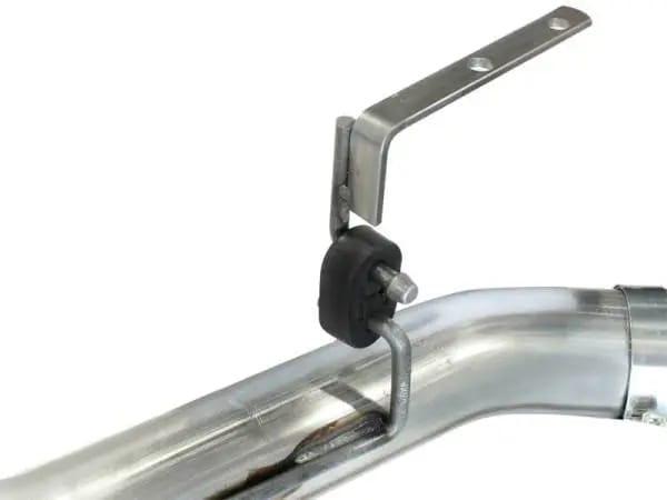aFe MACHForce XP Exhaust Aluminized Dual Split DPF Back 11-15 GM Diesel Truck V8-6.6L (td) (pol tip) thumbnail 6
