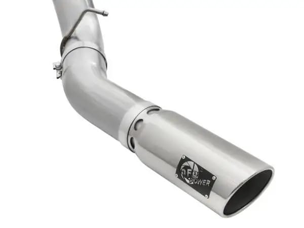 aFe Atlas Exhaust 5in DPF-Back Aluminized Steel w/ Polished Tips 16-17 GM Diesel Truck V8-6.6L (td) thumbnail 6