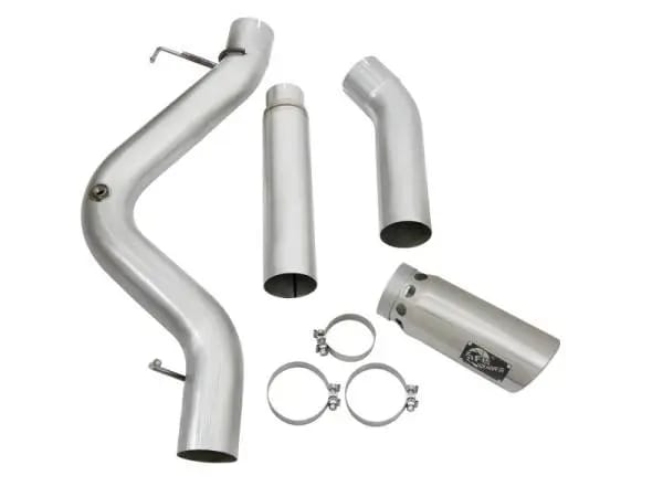 aFe Atlas Exhaust 5in DPF-Back Aluminized Steel w/ Polished Tips 16-17 GM Diesel Truck V8-6.6L (td) thumbnail 7