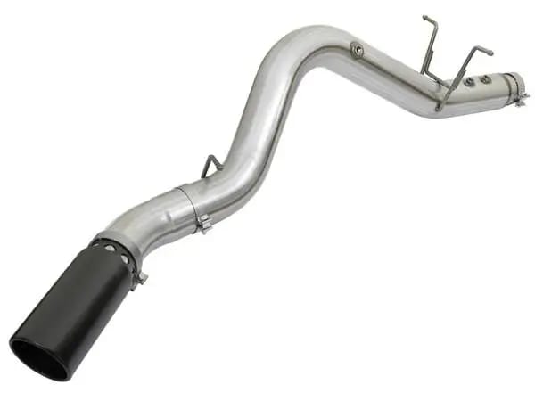 aFe ATLAS 5in DPF-Back Aluminized Steel Exhaust System GM Diesel Trucks 2017 V8 6.6L (td) L5P thumbnail 3