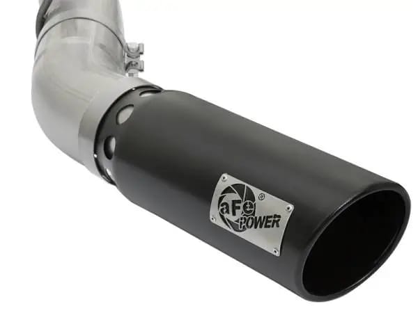 aFe ATLAS 5in DPF-Back Aluminized Steel Exhaust System GM Diesel Trucks 2017 V8 6.6L (td) L5P thumbnail 5