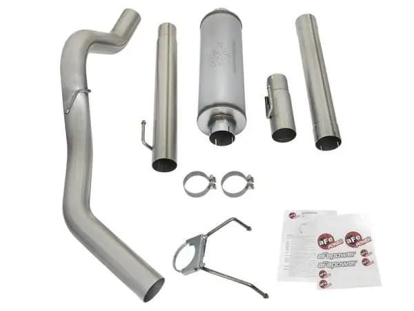 aFe LARGE Bore HD Exhausts Cat-Back SS-409 EXH CB Dodge Diesel Trucks 03-04 L6-5.9L (td) thumbnail 7
