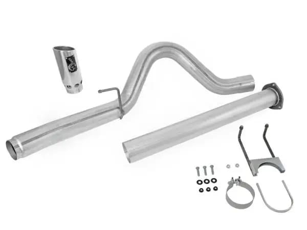 aFe LARGE Bore HD Exhausts DPF-Back SS-409 EXH DB Ford Diesel Trucks 11-12 V8-6.7L (td) thumbnail 6
