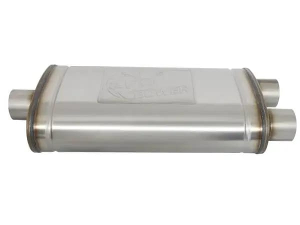 aFe Gemini XV 3in 304 SS Cat-Back Exhaust 15-20 Ford F-150 V6 2.7L/3.5 w/ Black Tips thumbnail 4