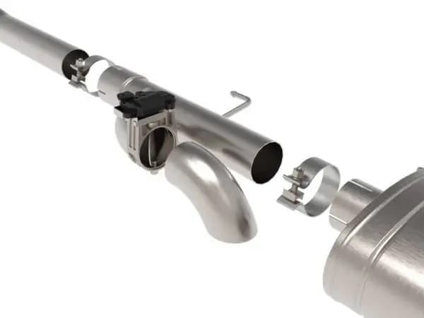 aFe Gemini XV 3in 304 SS Cat-Back Exhaust 2021 Ford F-150 V6 2.7L/3.5L (tt)/V8 5.0L w/ Polished Tips thumbnail 2