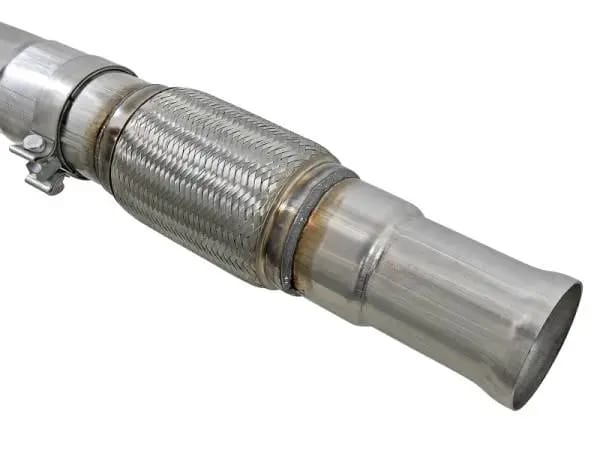 aFe Vulcan Series 4in-3in 304-SS Exhaust Cat-Back 2019 GM Silverado / Sierra 1500 V8-5.3L w/ OE Tips thumbnail 4