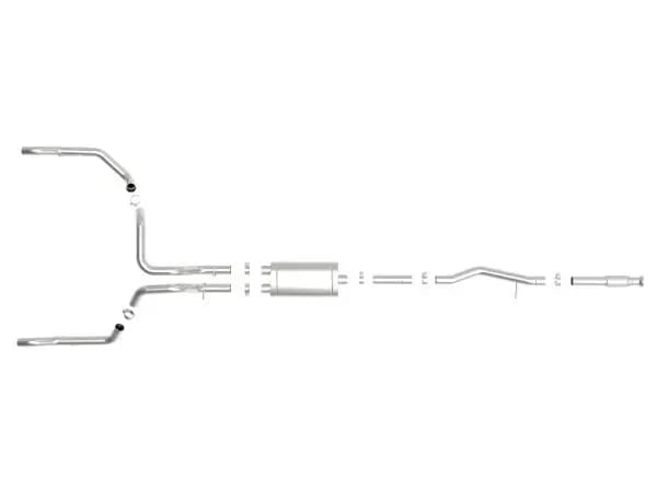 aFe Vulcan Series 3in 304SS Exhaust Cat-Back w/ OE Tips 2019 GM Silverado / Sierra 1500 V8-5.3L thumbnail 6
