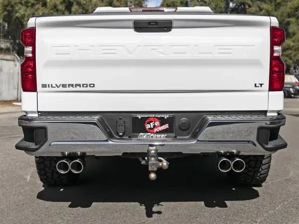 aFe Vulcan Series 3in-2-1/2in 304 SS Cat-Back 2019 GM Silverado 1500 V8-5.3L w/ Polished Tips thumbnail 4