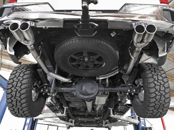 aFe Vulcan Series 3in-2-1/2in 304 SS Cat-Back 2019 GM Silverado 1500 V8-5.3L w/ Polished Tips thumbnail 5