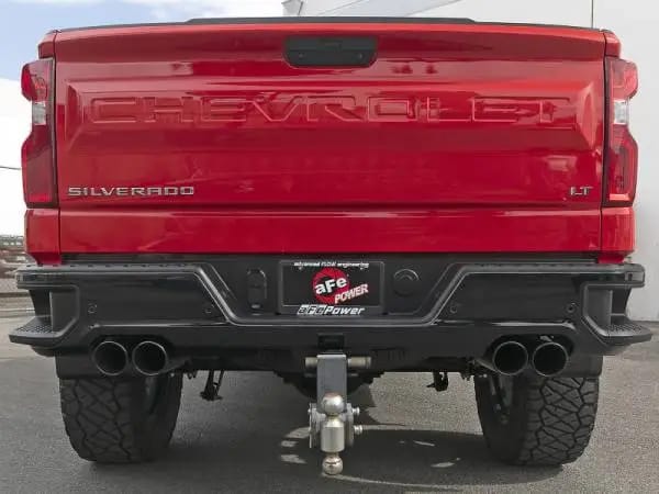 aFe Vulcan Series 3in 304 SS Exhaust Cat-Back w/ Black Tips 2019 GM Silverado/Sierra 1500 V8-5.3L thumbnail 3