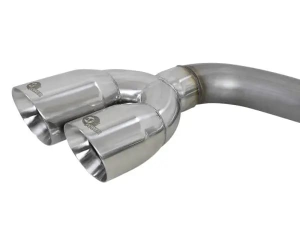 aFe Vulcan Series 3in 304SS Exhaust Cat-Back w/ Pol Tips 2019 GM Silverado / Sierra 1500 L4-2.7L (t) thumbnail 2