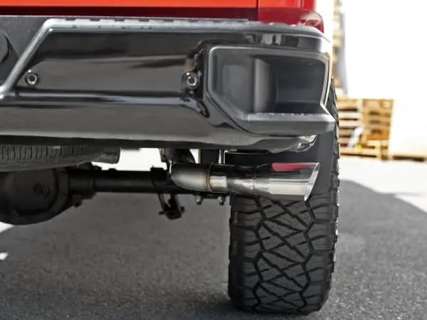 aFe Vulcan Series 3in 304SS Exhaust Cat-Back w/ Pol Tips 2019 GM Silverado / Sierra 1500 L4-2.7L (t) thumbnail 3
