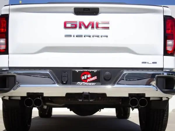 aFe Vulcan Series 3-2.5in 304SS Exhaust Cat-Back w/Blk Tips 2019 GM Silverado/Sierra 1500 L4-2.7L(t) thumbnail 3