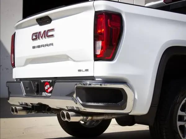 aFe Vulcan Series 3-2.5in 304SS Exh Cat-Back w/ Pol Tips 2019 GM Silverado/Sierra 1500 L4-2.7L (t) thumbnail 5