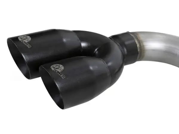 aFe Rebel XD Series 3in 304SS DPF-Back 20-21 GM Trucks L6-3.0L (td) LM2 - Dual Black Tip thumbnail 5