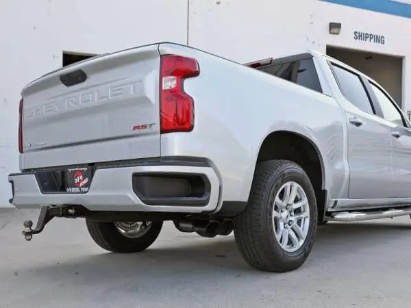 aFe Rebel XD Series 3in 304SS DPF-Back 20-21 GM Trucks L6-3.0L (td) LM2 - Dual Black Tip thumbnail 2