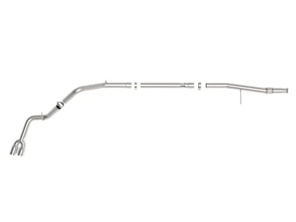 aFe Rebel XD Series 3in 304SS DPF-Back 20-21 GM Trucks L6-3.0L (td) LM2 - Dual Polished Tip thumbnail 6