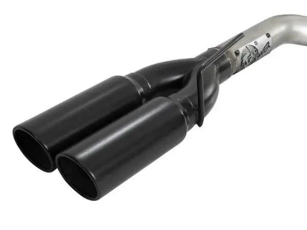 aFe Vulcan Series 3in 304SS DPF-Back 20-21 GM Trucks L6-3.0L (td) LM2 - Dual Black Tip thumbnail 4