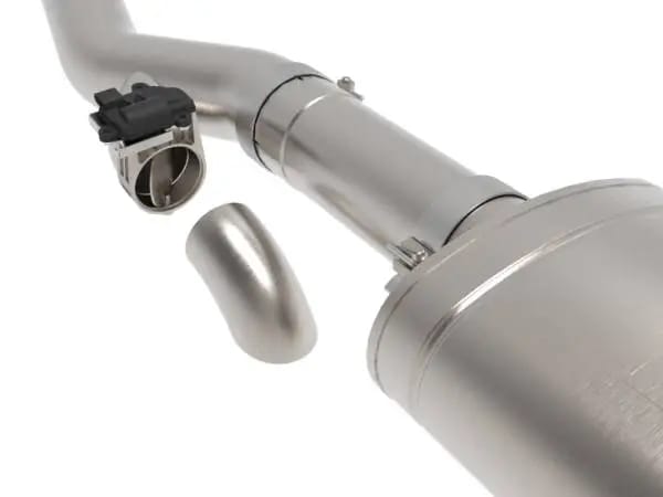 aFe Gemini XV 4in to Dual 3in 304 SS Cat-Back Exhaust w/ Cutout 19-21 GM Silverado/Sierra V8-6.2L thumbnail 6
