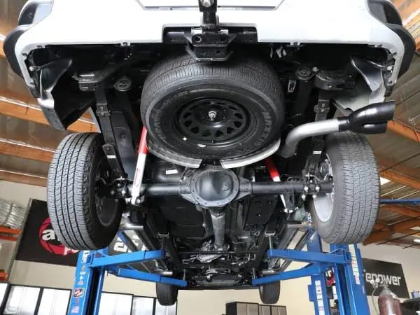 aFe Rebel XD Series 3 IN 304SS DPF-Back 23-24 GM Trucks L6-3.0L (td) LZ0- Dual Black Tip thumbnail 4