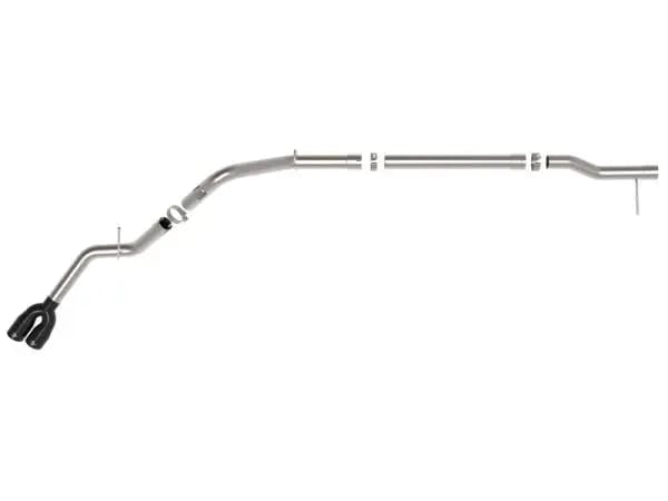 aFe Rebel XD Series 3 IN 304SS DPF-Back 23-24 GM Trucks L6-3.0L (td) LZ0- Dual Black Tip thumbnail 5