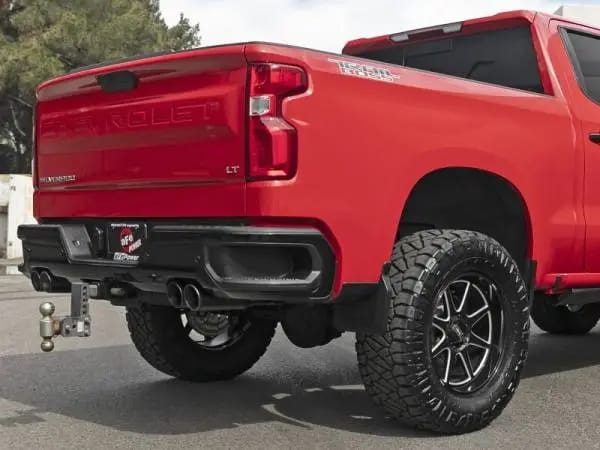 aFe 23-24 GM Trucks L6-3.0L (td) LZ0 Vulcan Series 3in 304 SS DPF-Back Exhaust System w/ Black Tip thumbnail 3