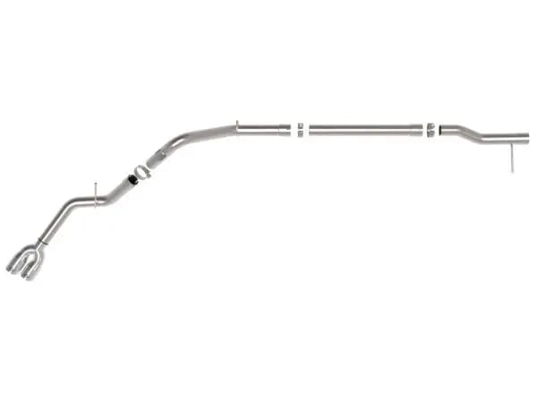 aFe Rebel XD Series 3 IN 304 Stainless Steel DPF-Back Exhaust w/Dual Polished Tips thumbnail 5