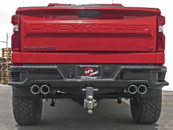 aFe GM Trucks 23-24 L6-3.0L (td) LZ0 Vulcan Series 3in 304 SS DPF-Back Exhaust System w/Polished Tip thumbnail 4