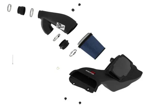 aFe Momentum GT Pro 5R Cold Air Intake System 2021-2022 Ford F-150 V6-3.5L (tt) PowerBoost thumbnail 3