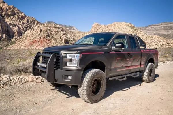 Deezee 99-23 Chevrolet/GMC/Dodge/Ford Full Size Truck Hex Series -Super Cab Side Steps (Txt Blk) thumbnail 4