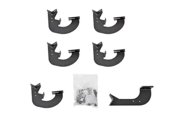 Deezee 14-19 Chevrolet Silverado Running Board Hex Bracket Kit w/Deftanks thumbnail 2