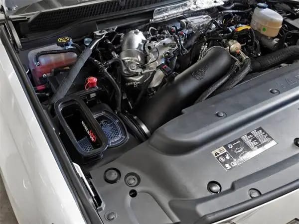 aFe Momentum HD Pro 10R Cold Air Intake System 2017 GM Diesel Trucks V8-6.6L L5P thumbnail 2