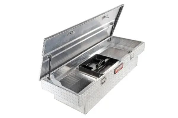 Deezee Universal Tool Box - Red Crossover - Single Lid BT Alum Mid Size thumbnail 4