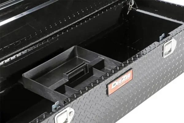 Deezee Universal Tool Box - Red Crossover - Single Lid Black BT Mid Size thumbnail 2