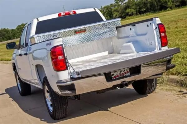 Deezee Universal Tool Box - Red Crossover - Single Lid BT Alum Full Size thumbnail 5