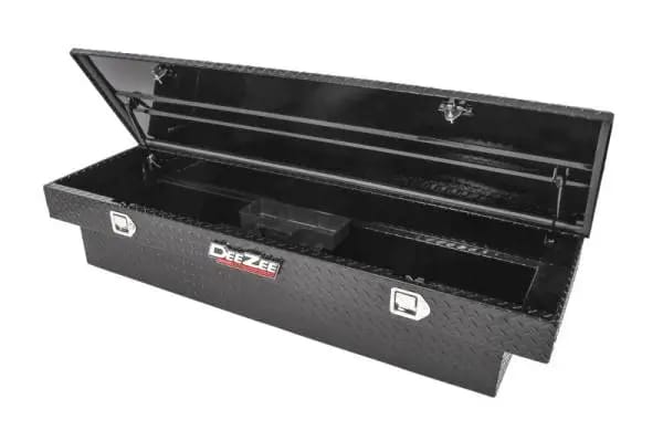 Deezee Universal Tool Box - Red Crossover - Single Lid Black BT Full Size thumbnail 4