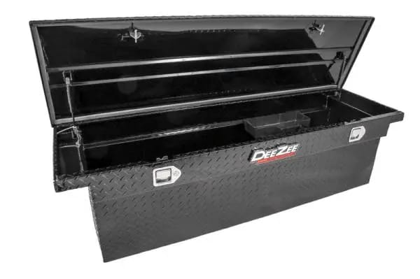 Deezee Universal Tool Box - Red Crossover - Single Lid Black BT (Deep Low) thumbnail 2