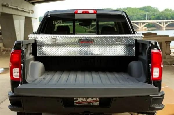 Deezee Universal Tool Box - Red Crossover - Single Lid BT Alum thumbnail 2