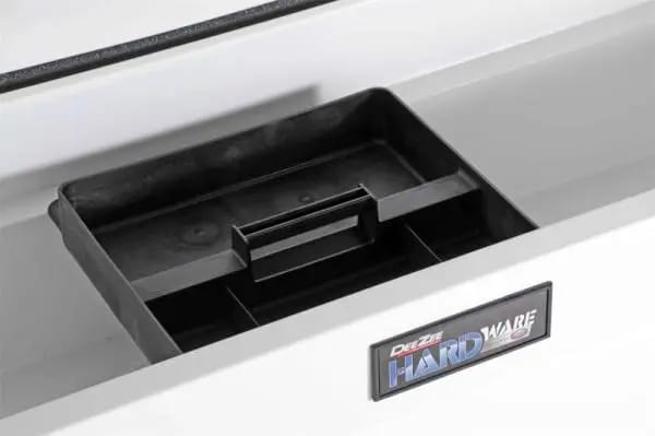 Deezee Universal Tool Box - Hardware Crossover - Single Lid White thumbnail 2
