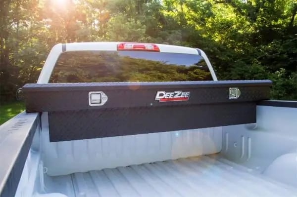 Deezee Universal Tool Box - Red Crossover - Single Lid Black BT thumbnail 2