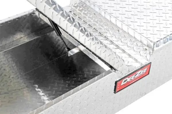 Deezee Universal Tool Box - Red Crossover - Double BT Alum Mid Size thumbnail 3