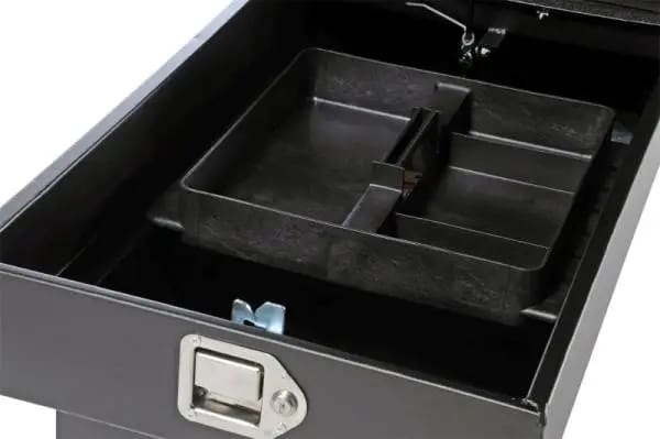 Deezee Universal Tool Box - Hardware Crossover - Double Lid Black thumbnail 4