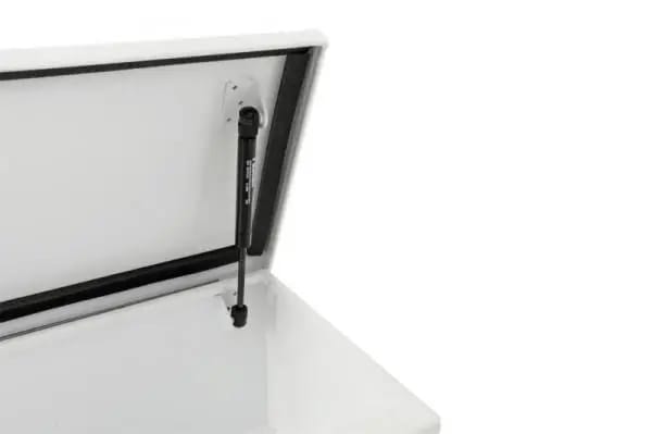 Deezee Universal Tool Box - Hardware Side Mount - White 60In thumbnail 2