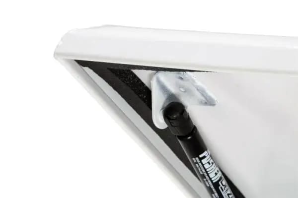 Deezee Universal Tool Box - Hardware Side Mount - White 60In thumbnail 3
