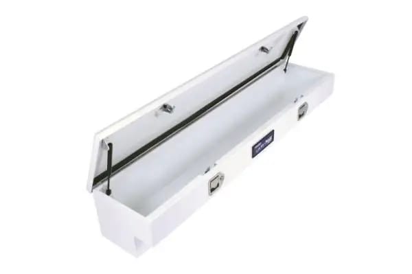 Deezee Universal Tool Box - Hardware Side Mount - White 60In thumbnail 4