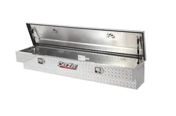 Deezee Universal Tool Box - Red Side Mount BT Alum 68In thumbnail 4