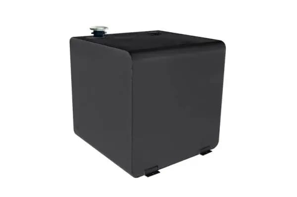 Deezee Universal Tanks - Square Black Steel