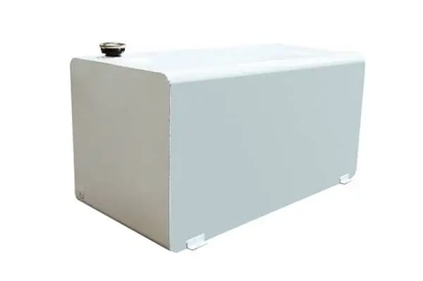 Deezee Universal Tanks - Short Rectangle White Steel thumbnail 6
